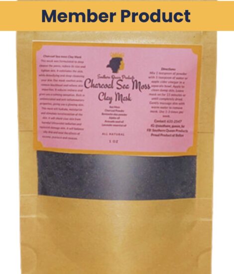 Charcoal Sea Moss Clay Mask
