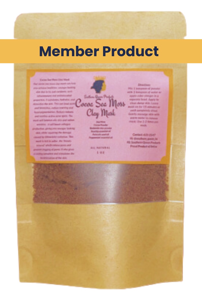 Cocoa Sea Moss Clay Mask